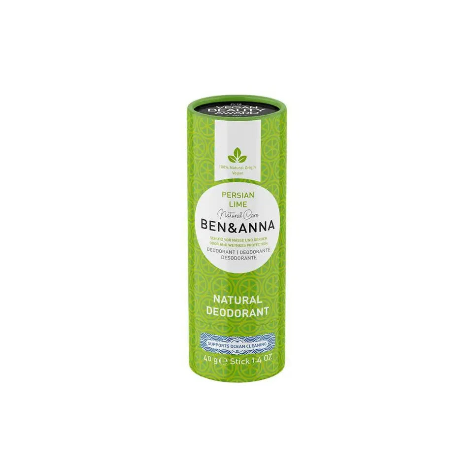 Ben & Anna Deodorant persian lime papertube 40 gram
