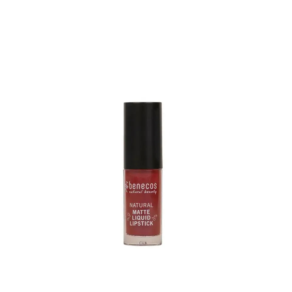 Benecos Lippenstift liquid mat bloody berry 5 ml
