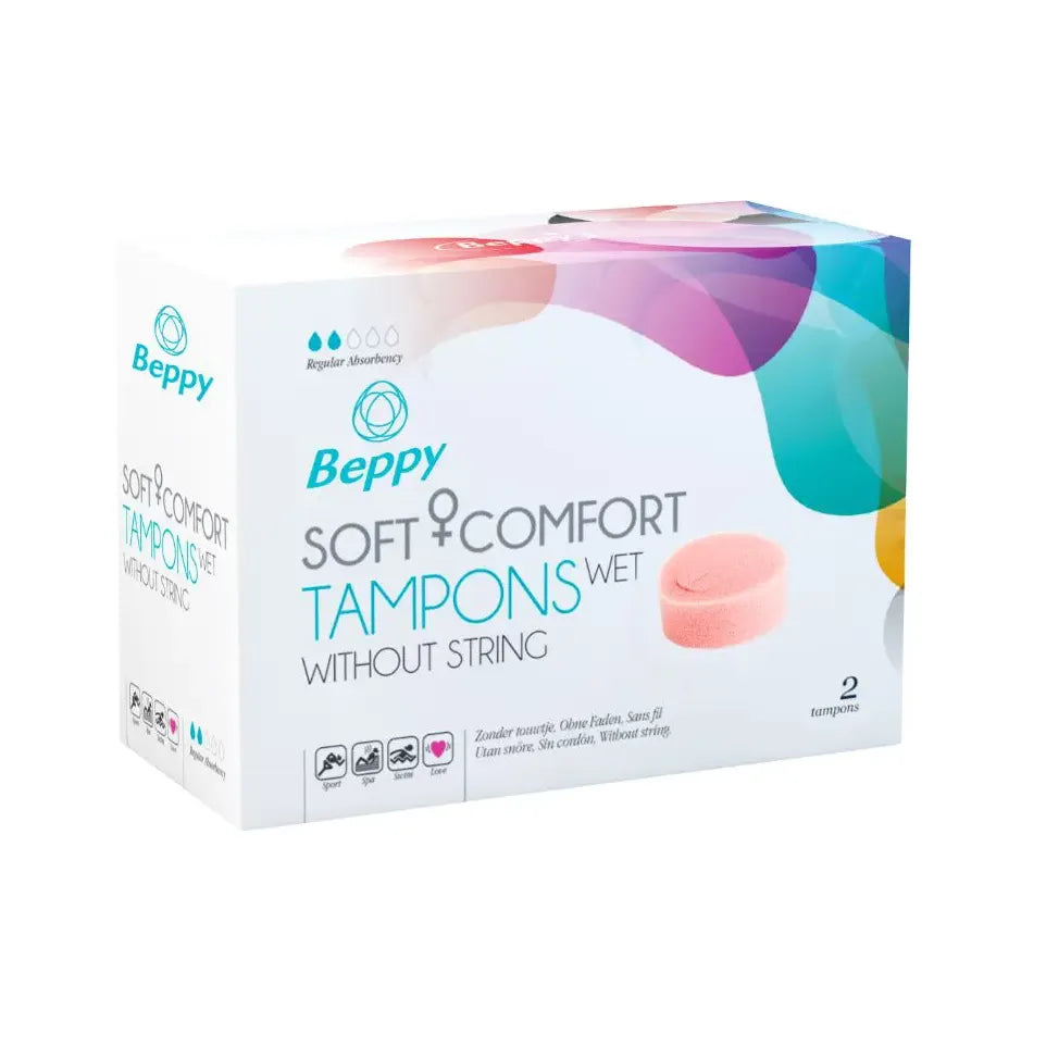 Beppy Soft+ comfort tampons wet 2 stuks