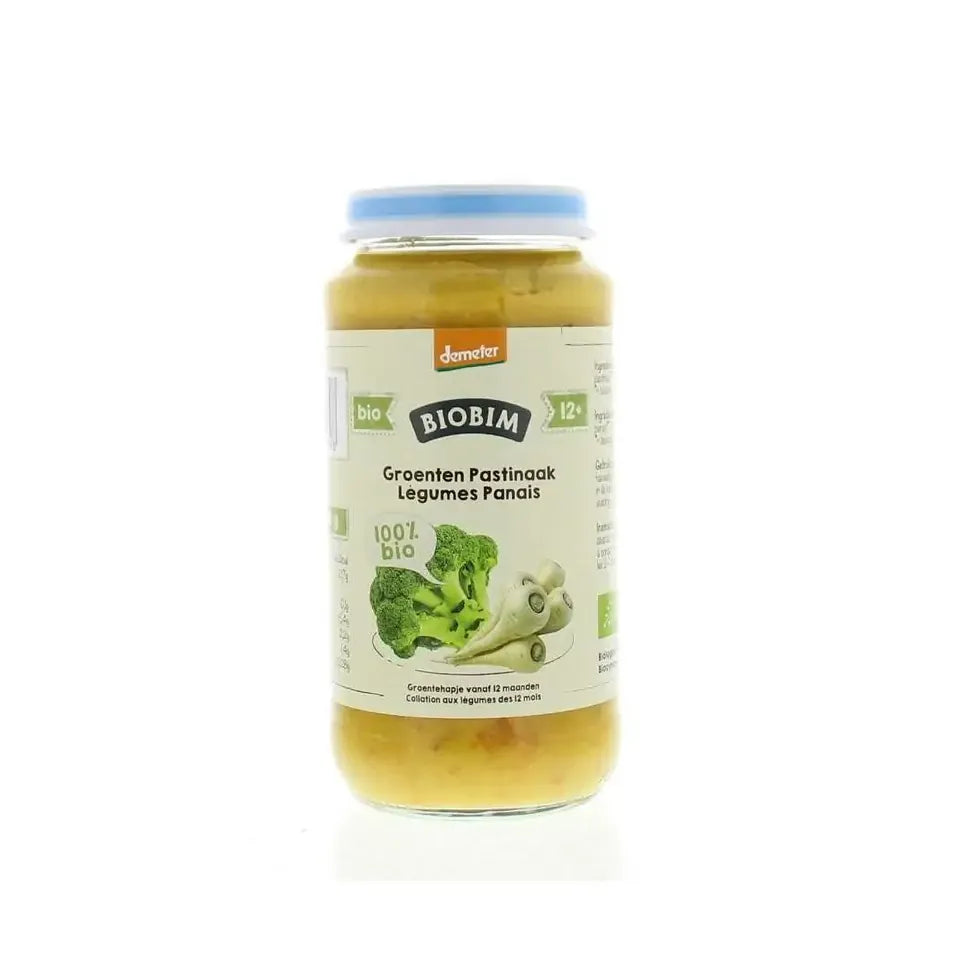 Biobim Groenten pastinaak 12 maanden Demeter 250 gram