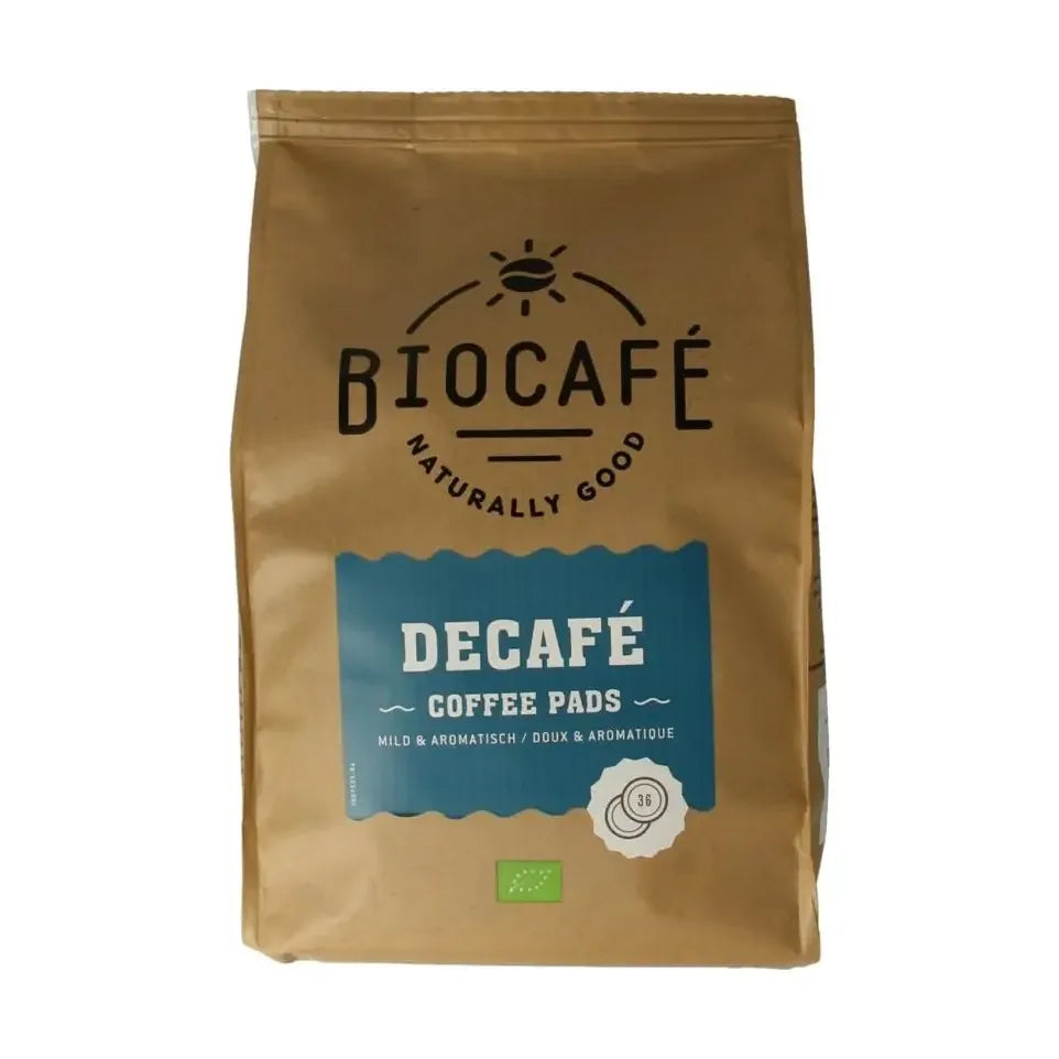 Biocafe Coffee Pads Caffeinevrij 36 stuks