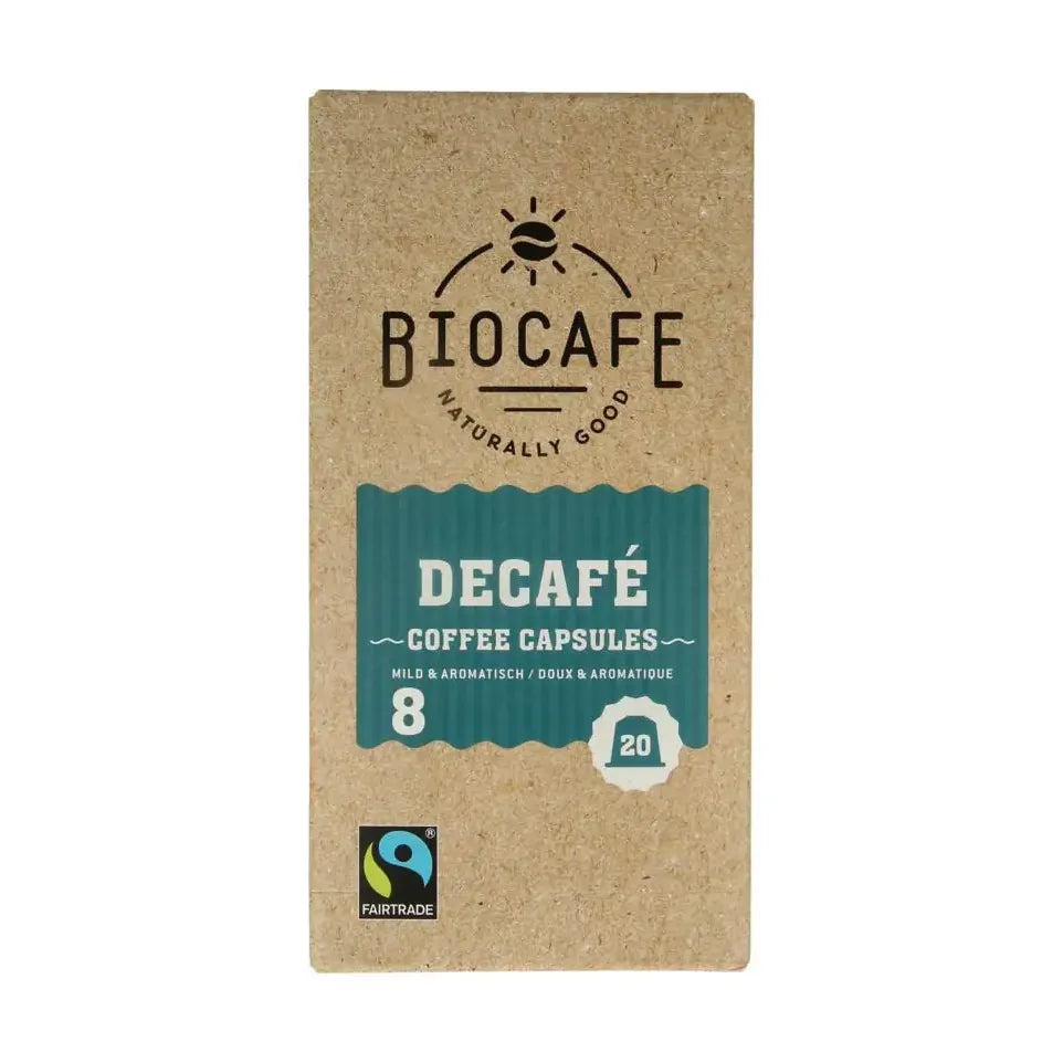 Biocafe Decafe capsules 20 stuks