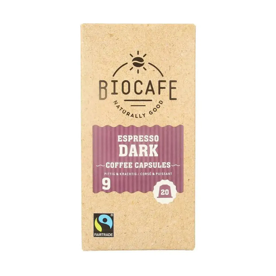 Biocafe Espresso capsules 20 stuks