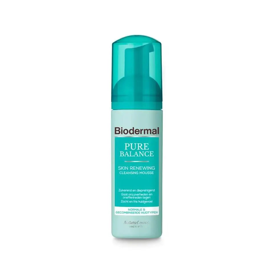 Biodermal Pure balance renewing cleansing mousse 150 ml