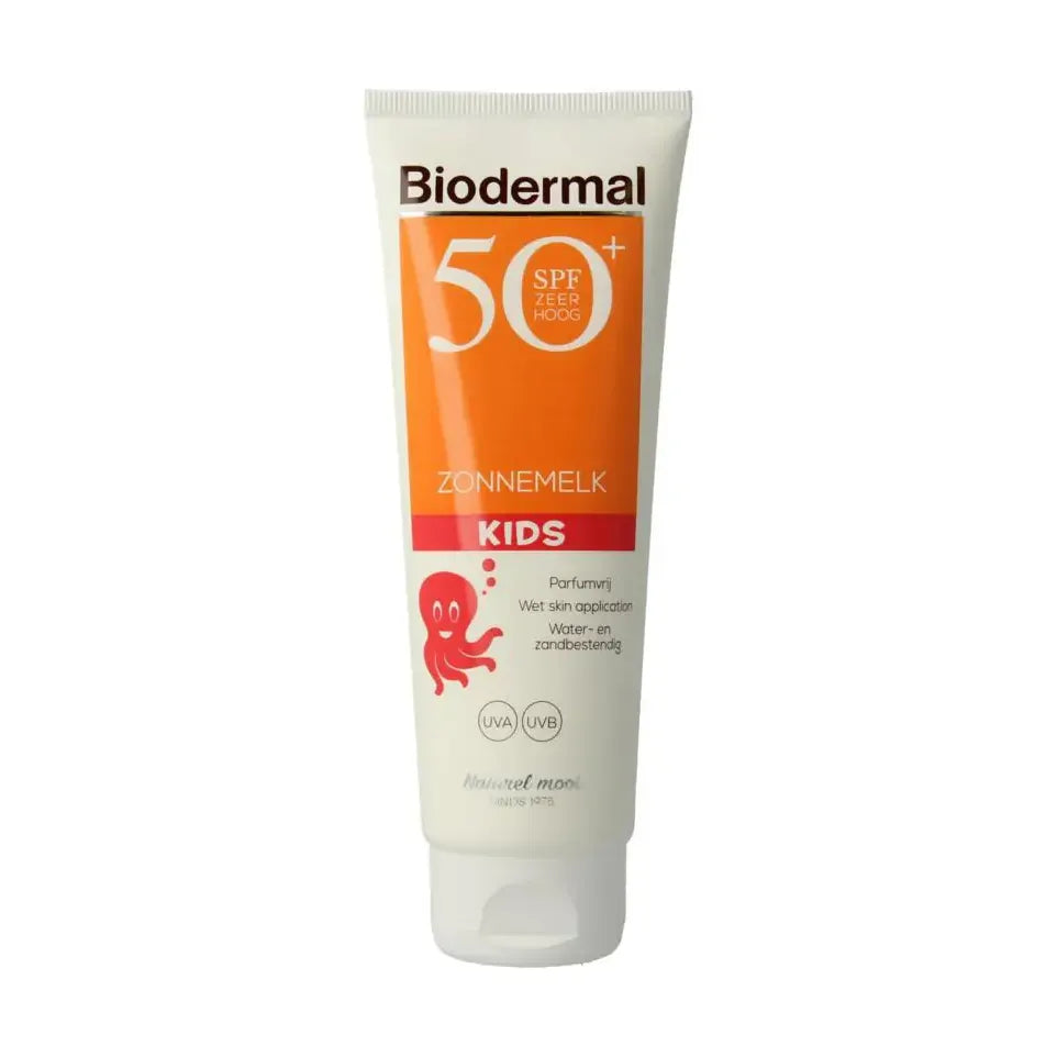 Biodermal Zonnemelk kids SPF50+ 125 ml