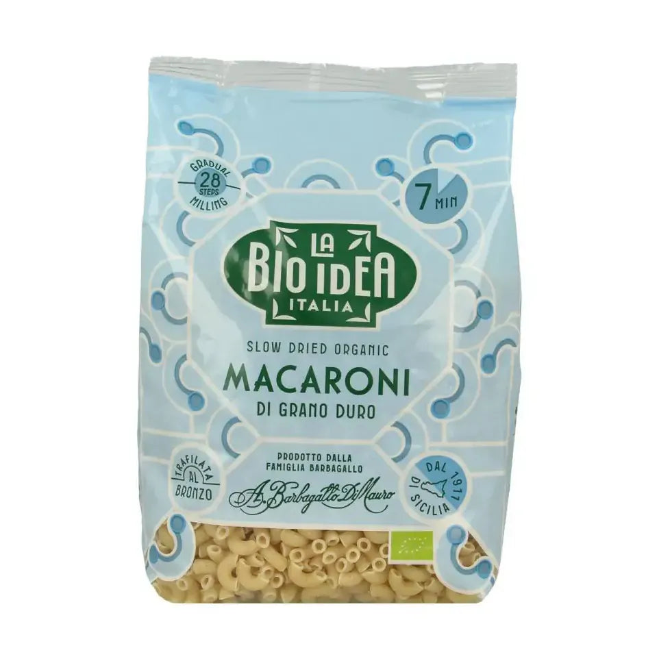La Bio Idea Macaroni wit elleboogjes 500 gram