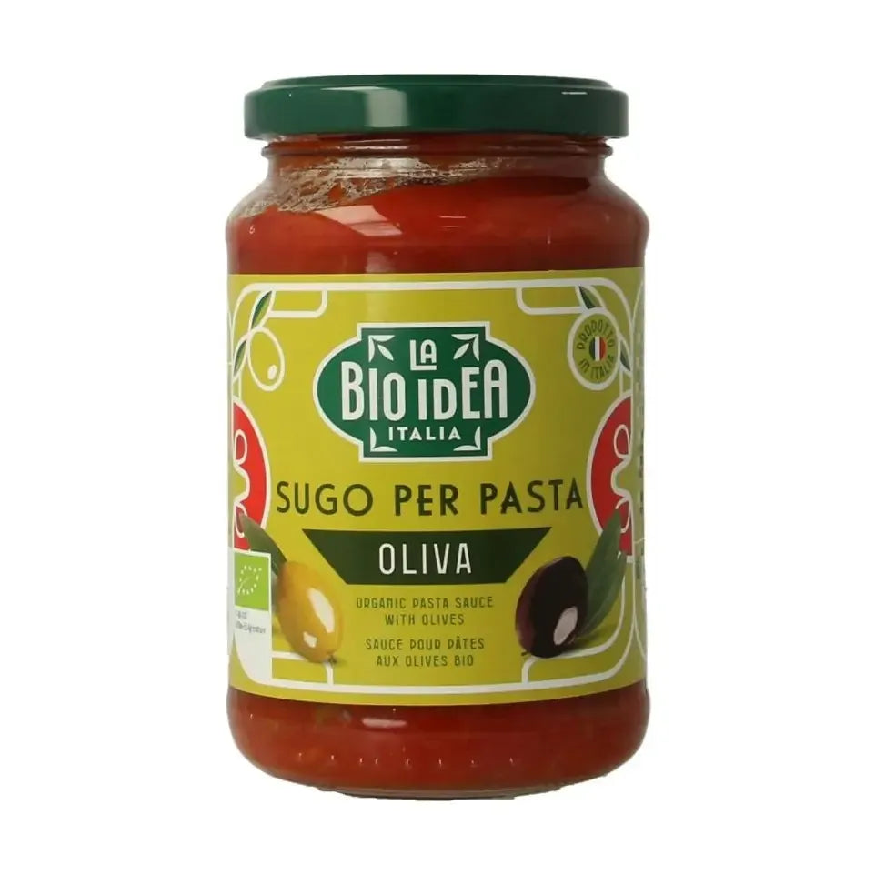 La Bio Idea Pastasaus olijven 340 gram