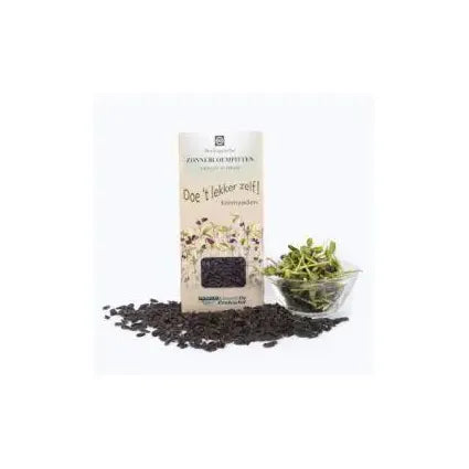 Biologische kiemerij De Peuleschil Zonnebloempitten 70 gram