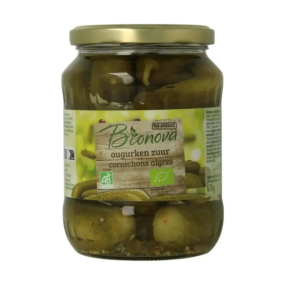 Bionova Augurken zuur 670 gram