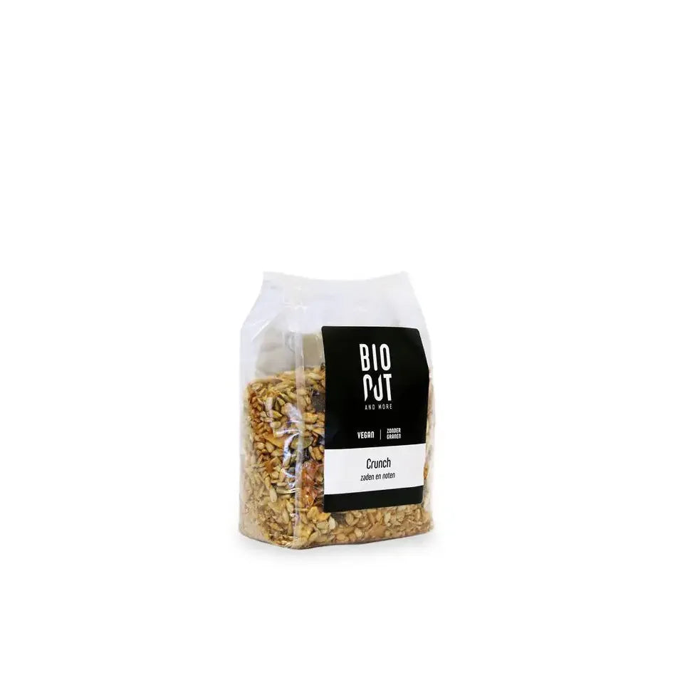 Bionut Crunch zaden & noten graanvrij bio 400 gram