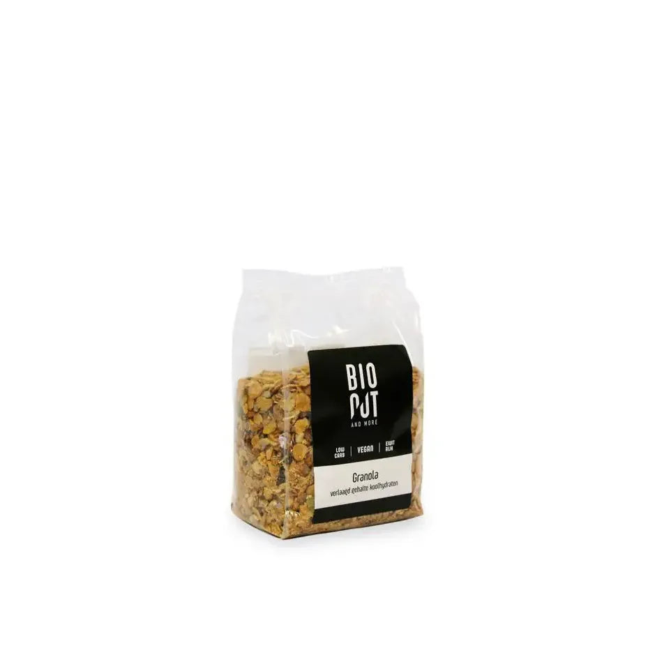 Bionut Granola lowcarb proteinerijk bio 400 gram