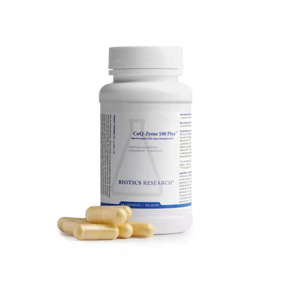 Biotics CoQ zyme 100plus 100 mg 60 capsules