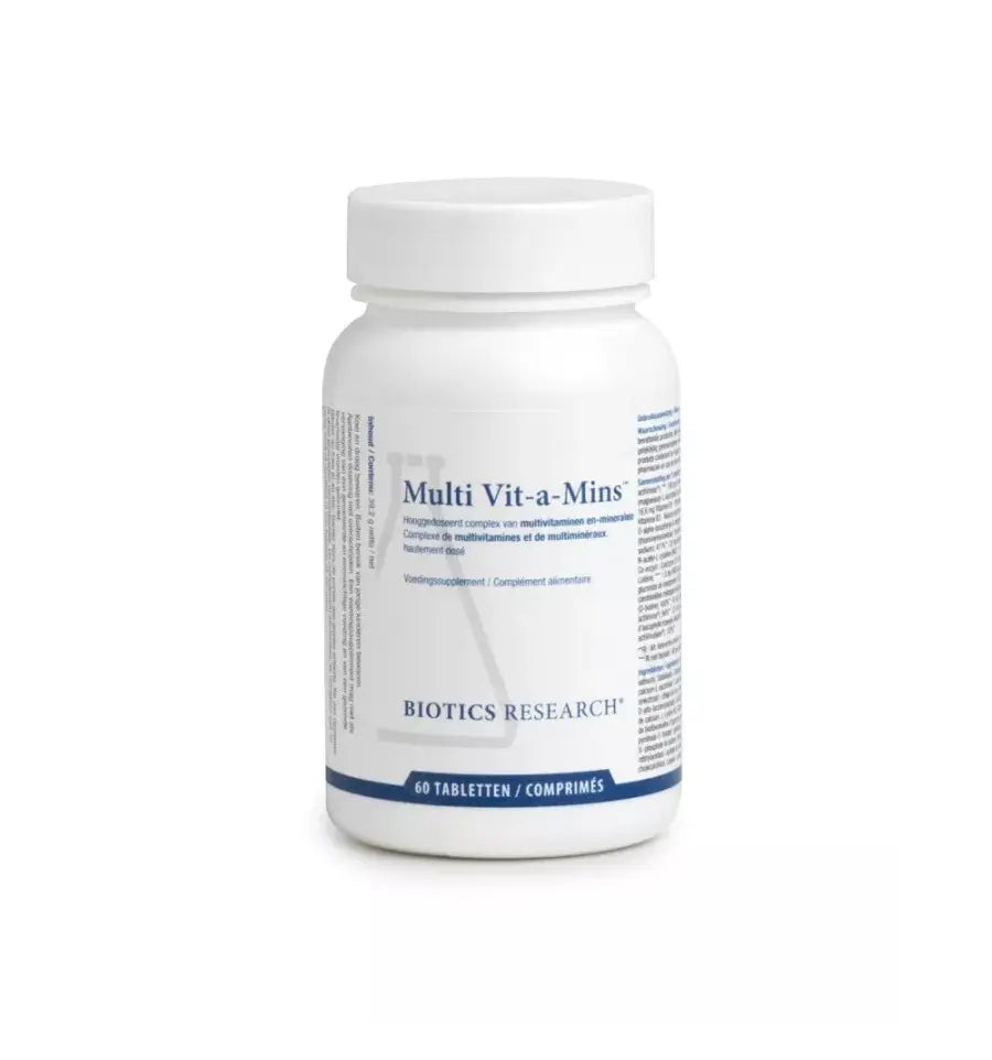 Biotics Multi Vit-A-Mins 60 tabletten (afbeelding 2)