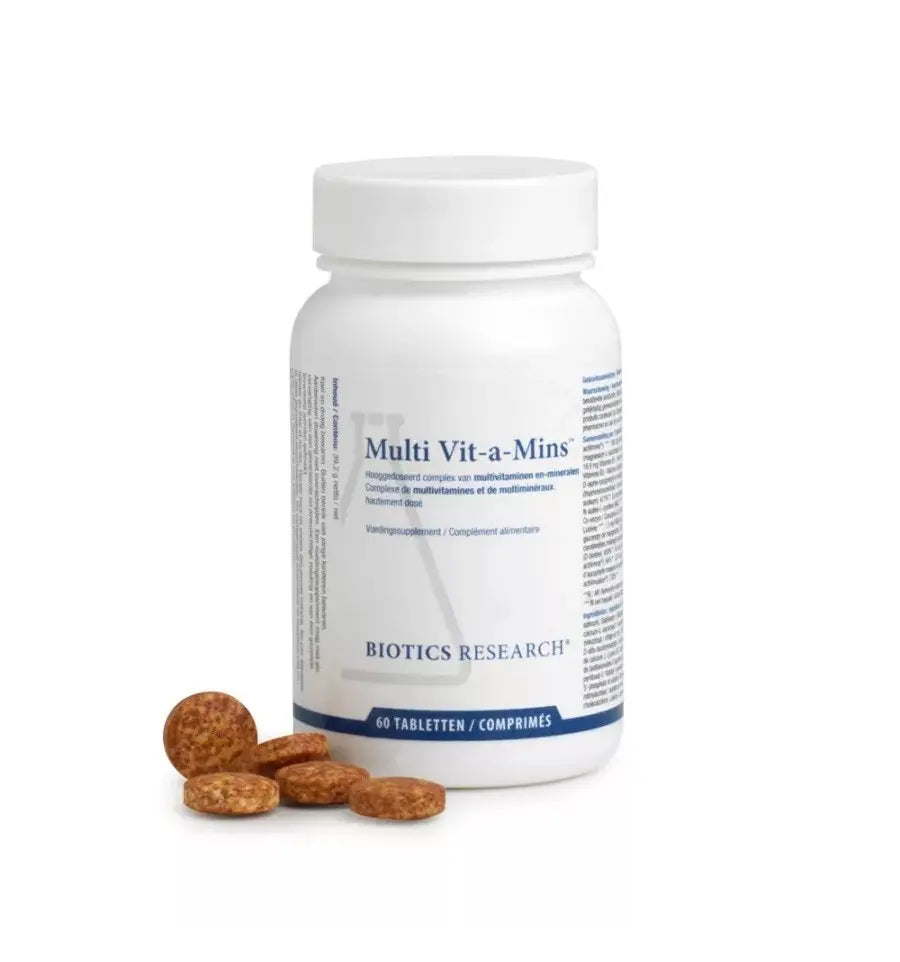 Biotics Multi Vit-A-Mins 60 tabletten (afbeelding 1)