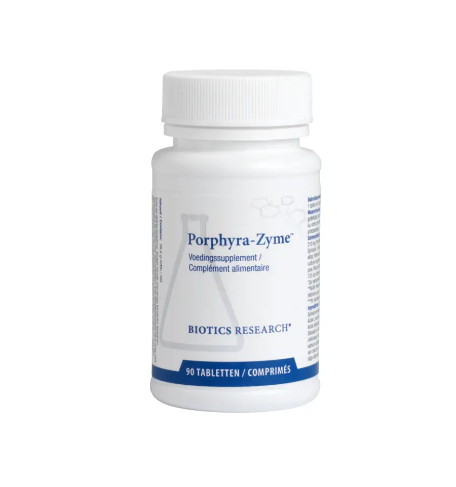 Biotics Porphyra-Zyme 90 tabletten (afbeelding 2)