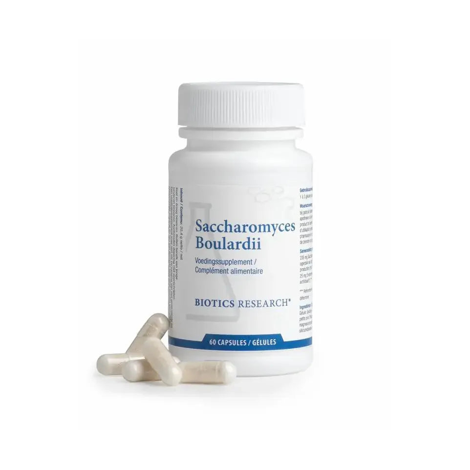 Biotics Saccharomyces boulardii 60 capsules