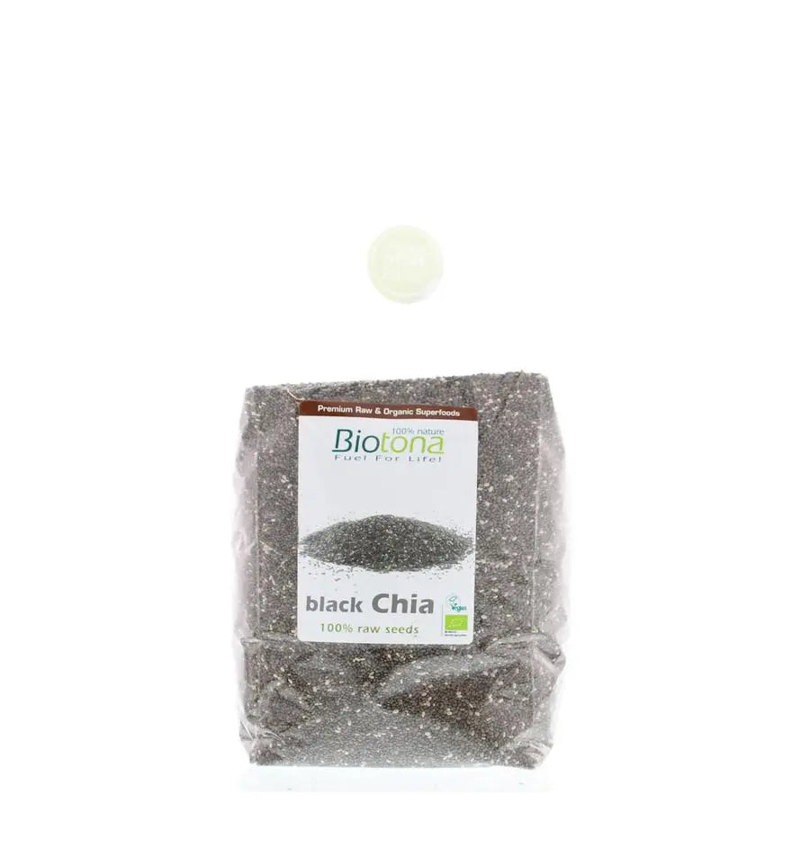 Biotona Black chia raw seeds 1 kg