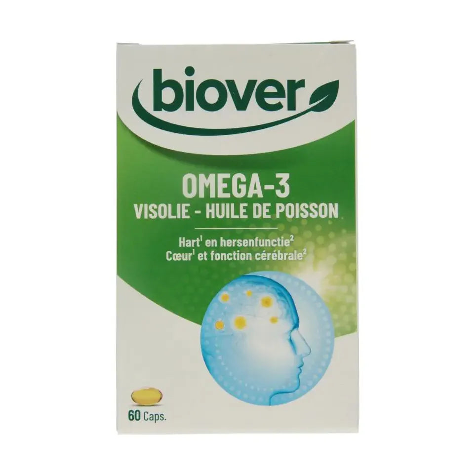 Biover omega 3 visolie 60 capsules