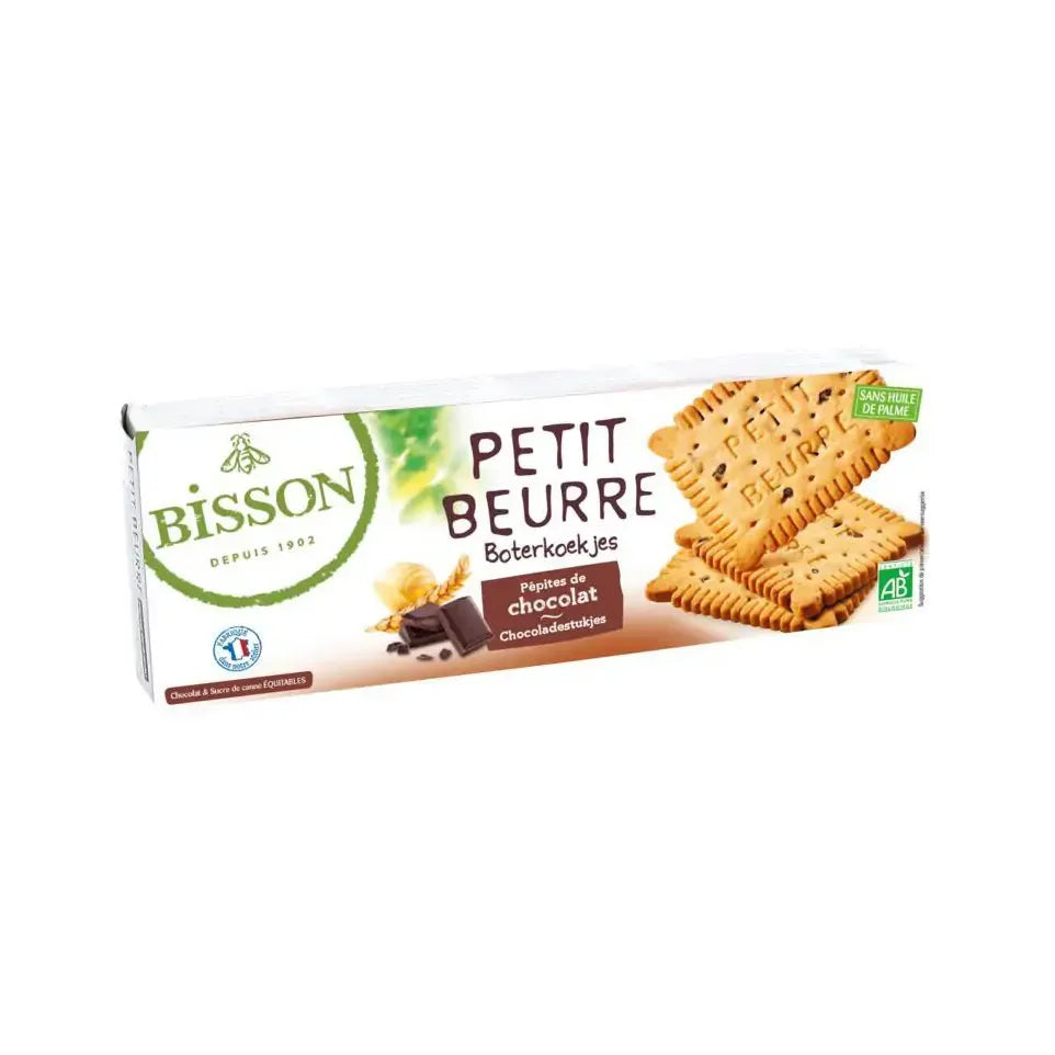 Bisson Biscuitjes met stukjes chocolade 150 gram