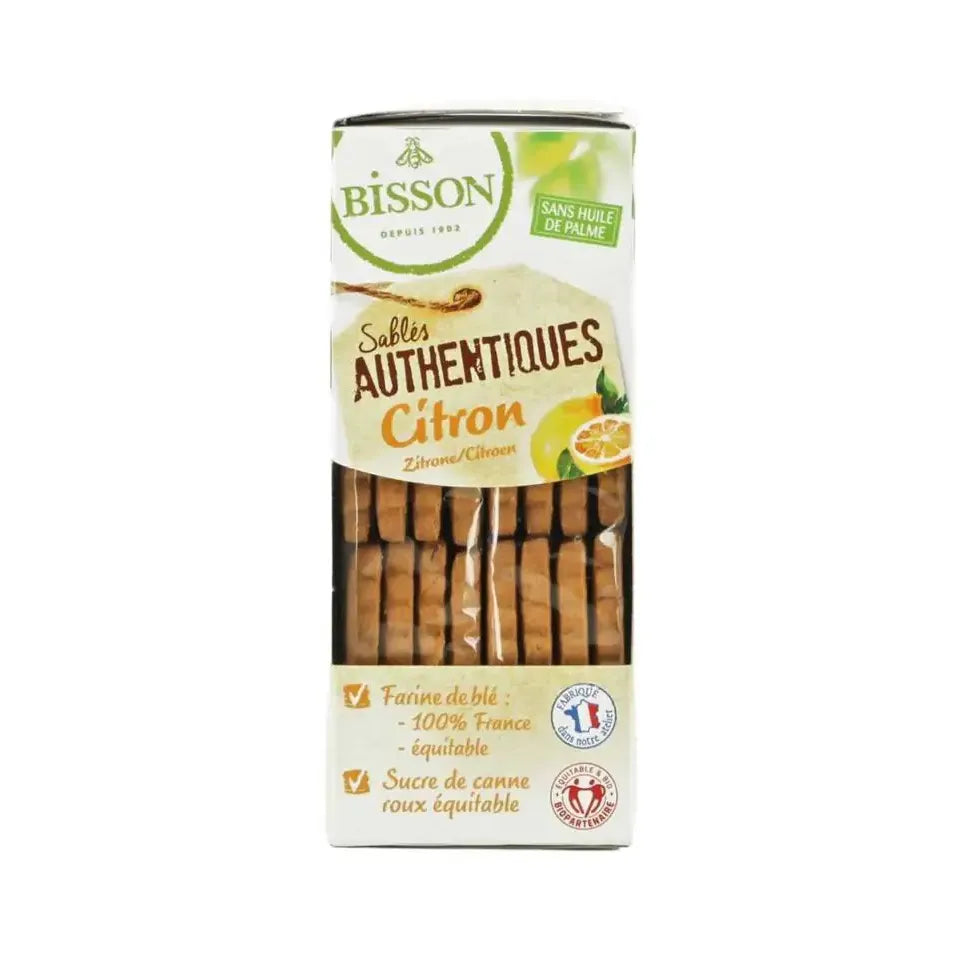 Bisson Zandkoekjes citroen authentiek 183 gram