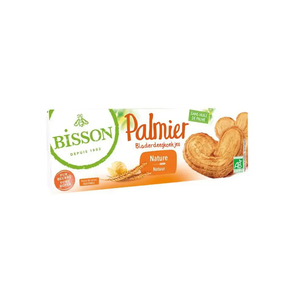Bisson Palmier bladerdeegkoekjes 100 gram