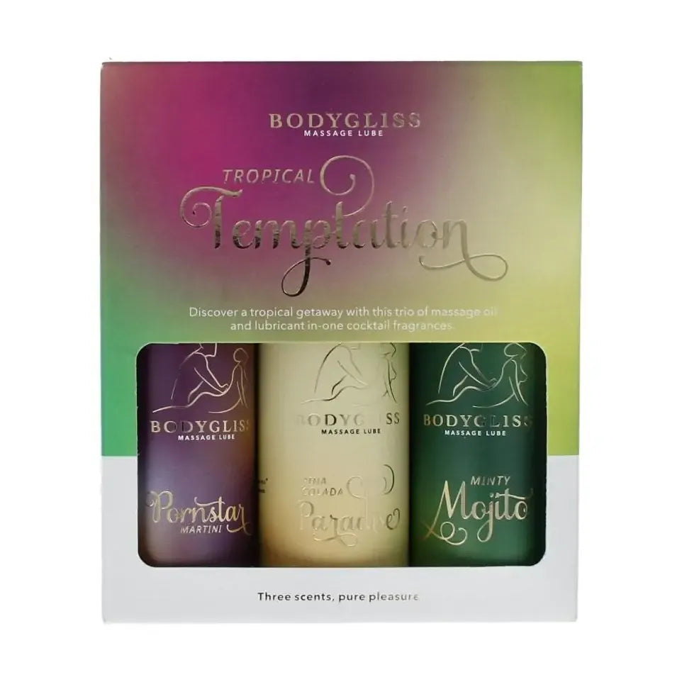 Bodygliss Tropical temptation three-pack travel edition 150 ml