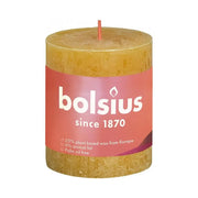 Bolsius Rustiekkaars shine 80/68 honeycomb yellow