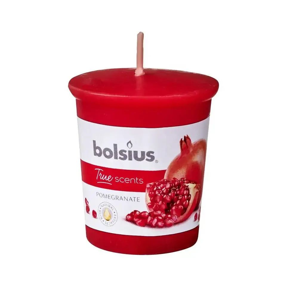 Bolsius True Scents votive 53/45 rond pomegranate