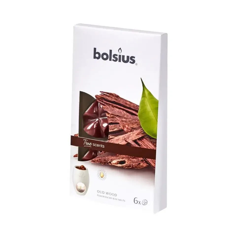 Bolsius True Scents waxmelts old wood 6 stuks