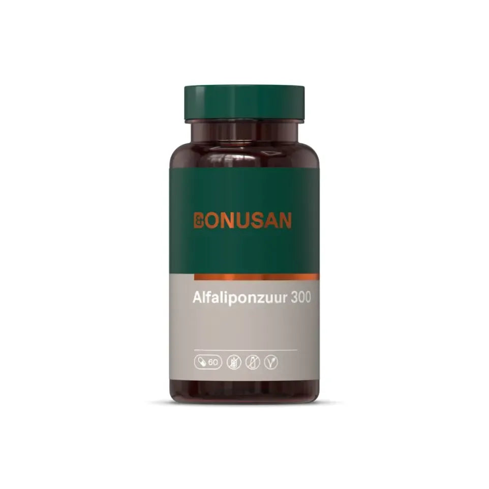 Bonusan Alfa liponzuur 300 60 capsules