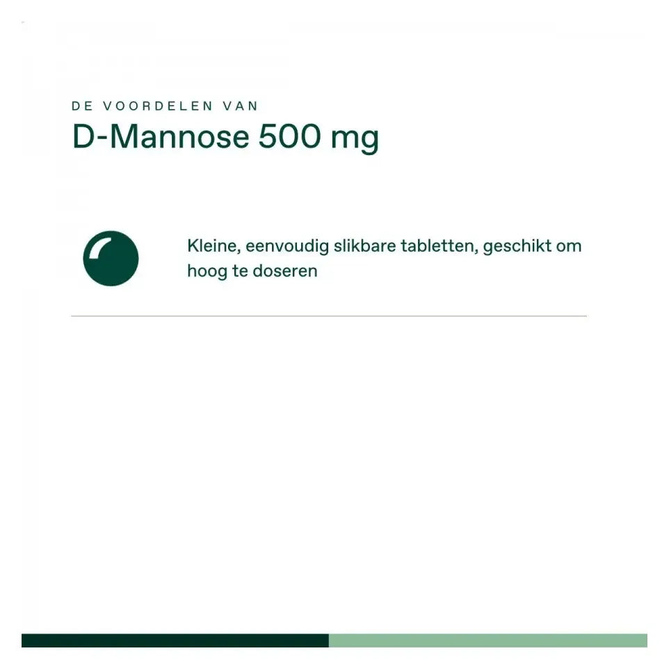 Bonusan D-Mannose 500 120 tabletten