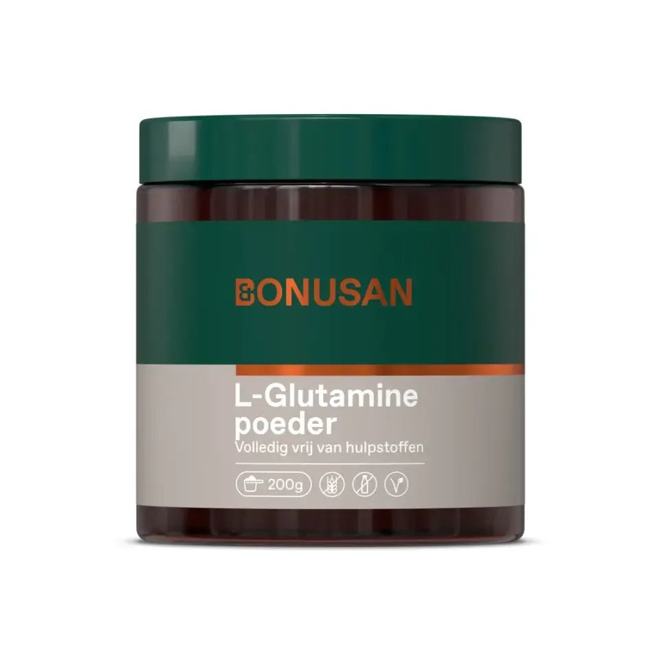 Bonusan L-Glutamine poeder 200 gram