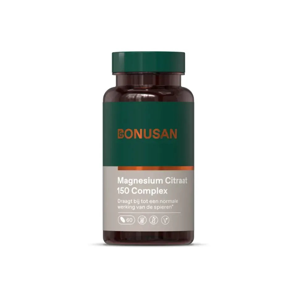 Bonusan Magnesium Citraat 150 mg plus 1 x 60 tabletten