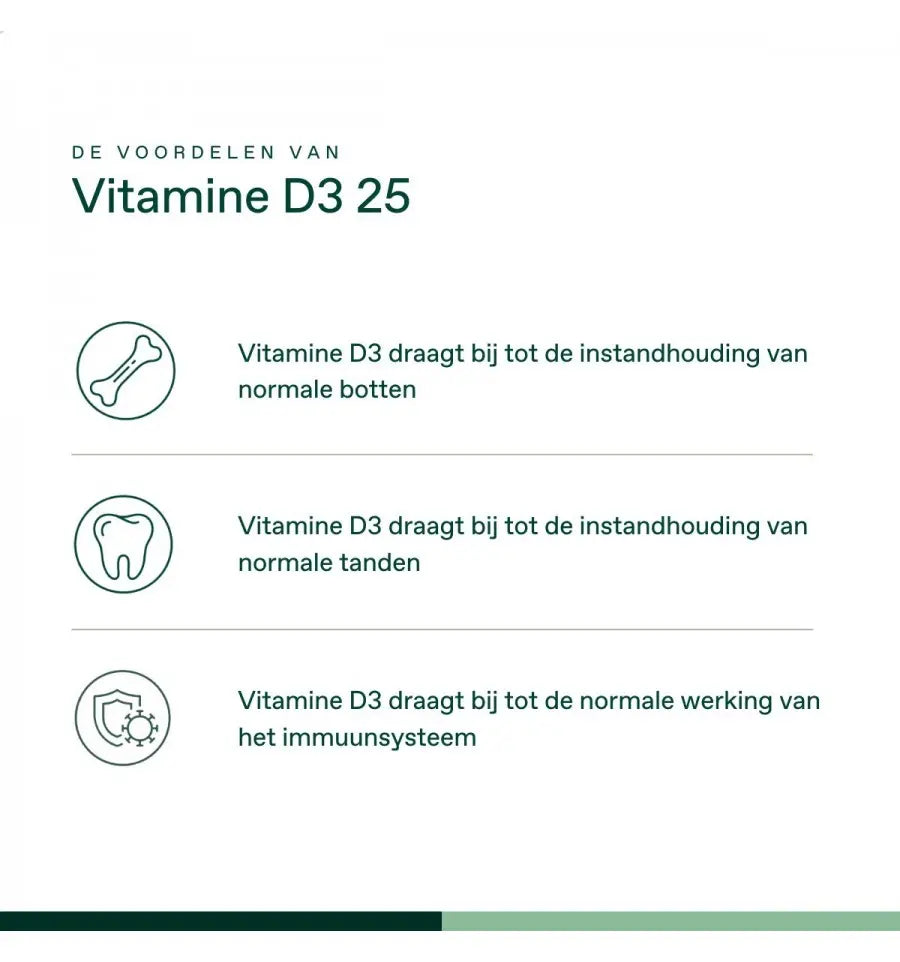 Bonusan Vitamine D3 25 90 softgels (afbeelding 4)