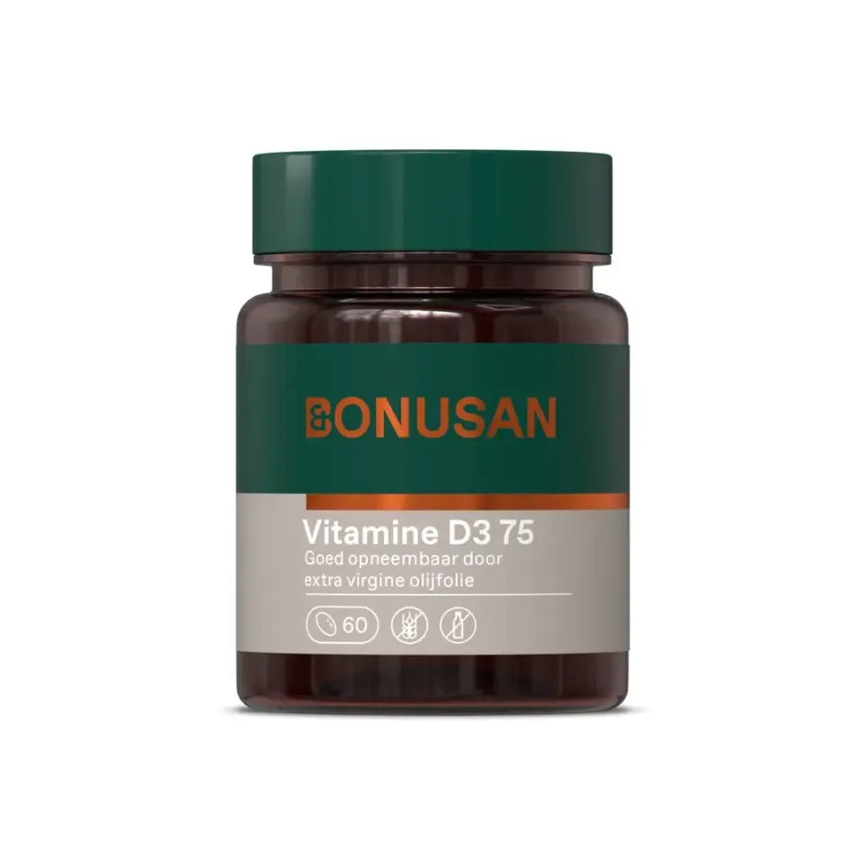 Bonusan Vitamine D3 75 60 softgels