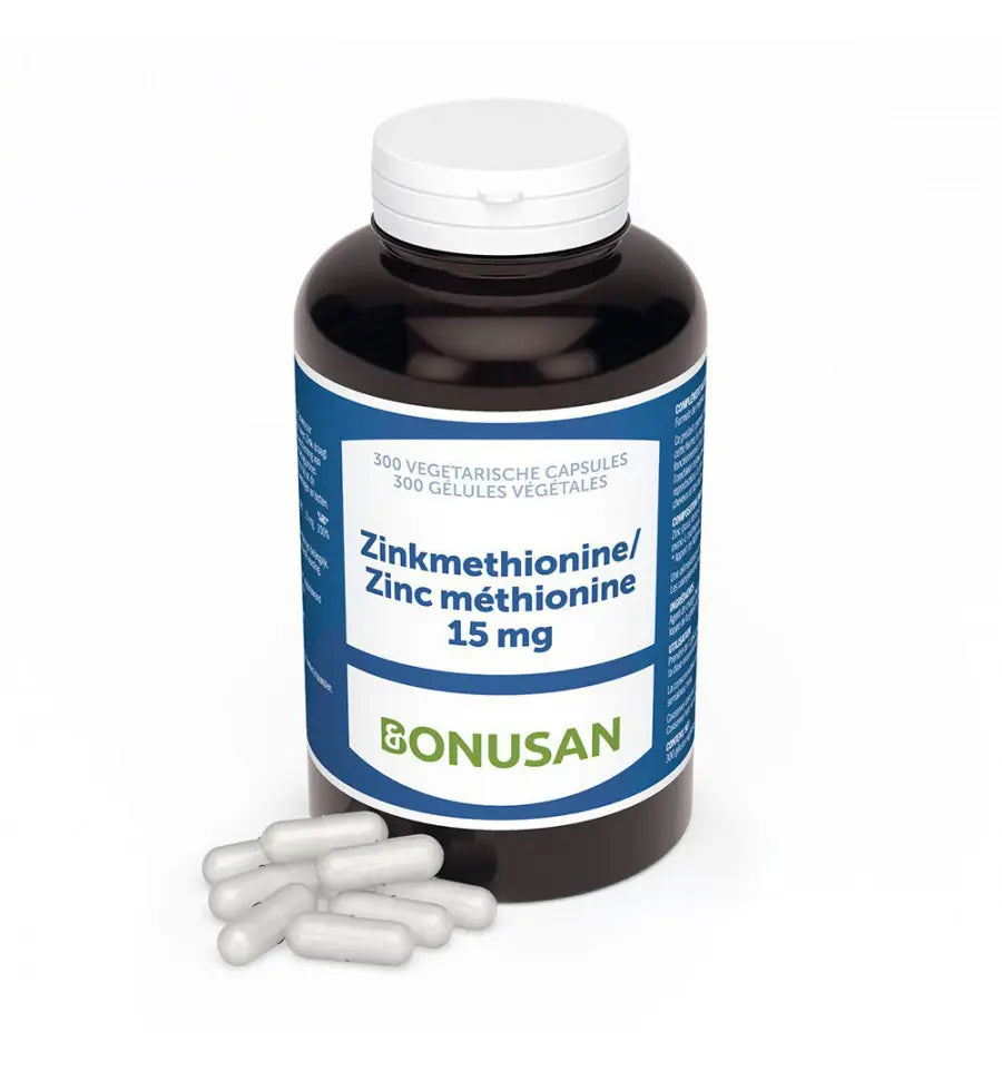 Bonusan Zinkmethionine 15 mg 300 capsules