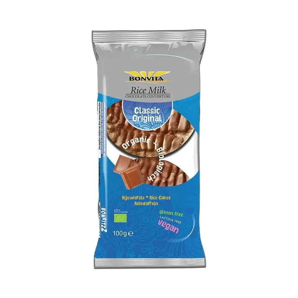 Bonvita Rijstwafel choco melk 100 gram