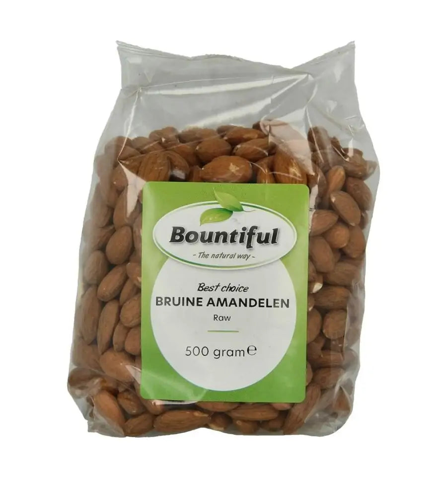 Bountiful Amandelen bruin 500 gram