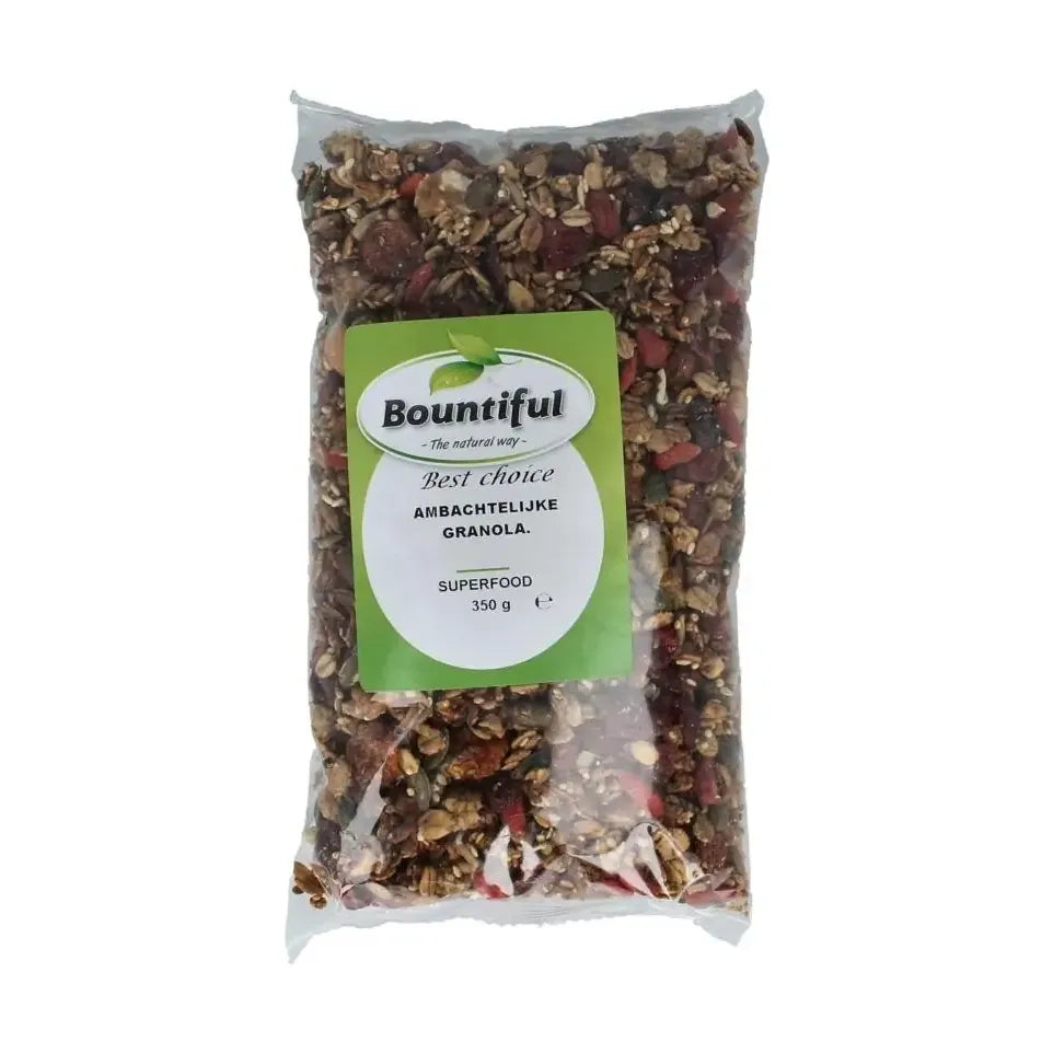 Bountiful Ambachtelijke granola superfood 350 gram