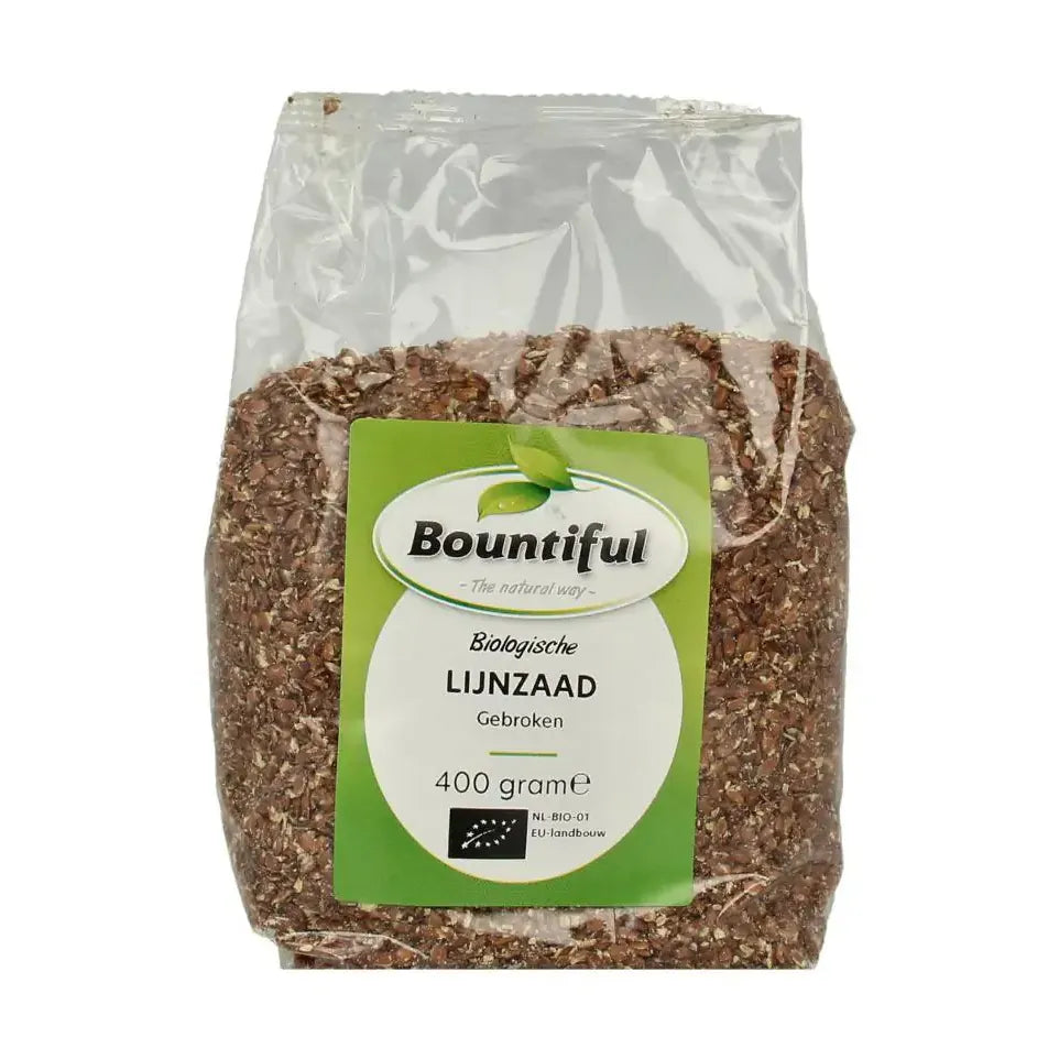 Bountiful Lijnzaad gebroken 400 gram