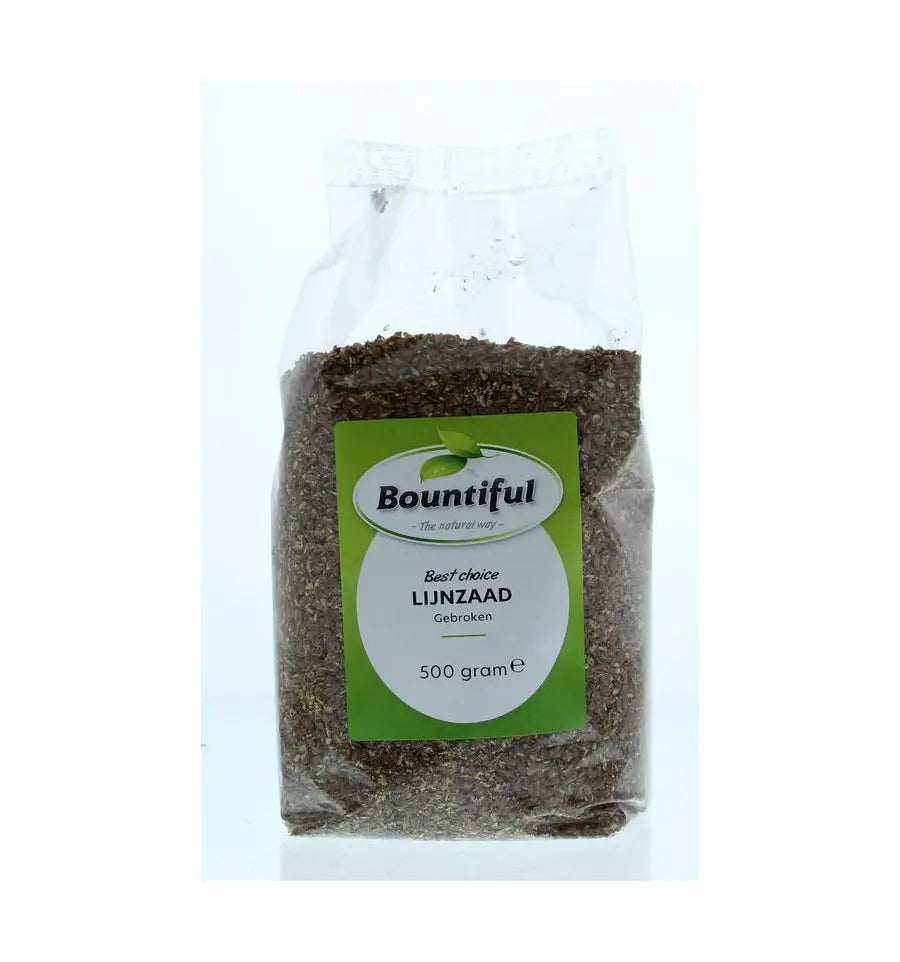 Bountiful Lijnzaad gebroken 500 gram