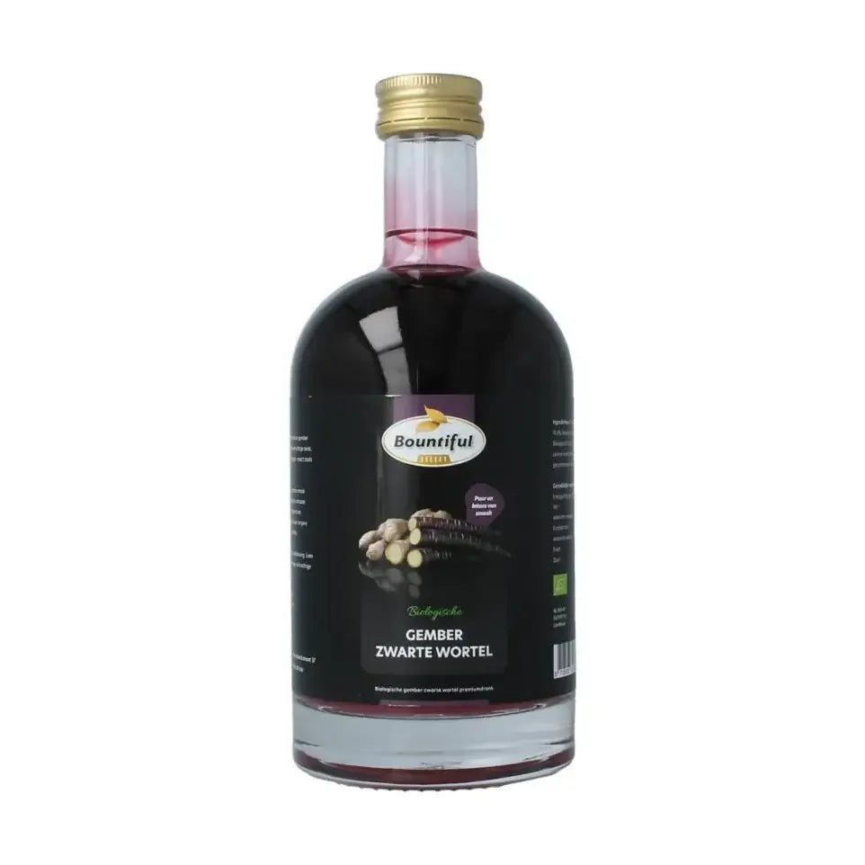 Bountiful Select Gember sap zwarte wortel biologisch 500 ml