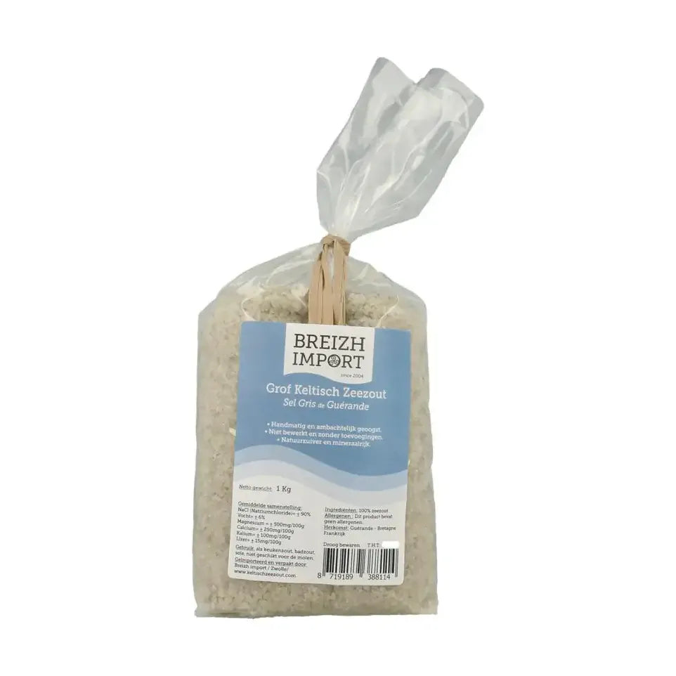 Breizh Import Grof keltisch zeezout 1 kg