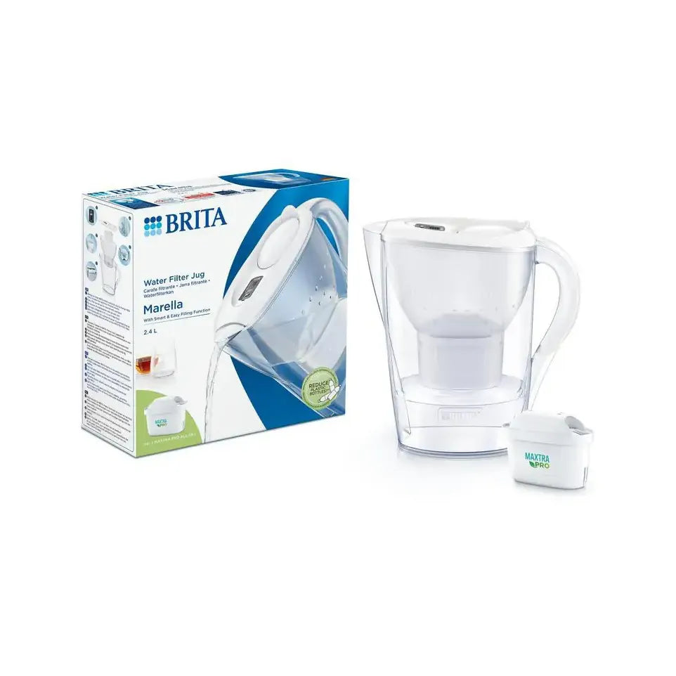 Brita Waterfilterkan marella cool white+1 maxtra filter