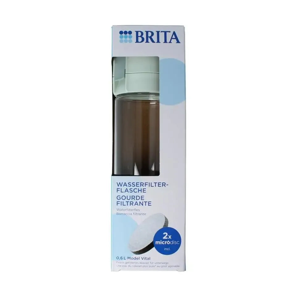 Brita waterfles licht groen