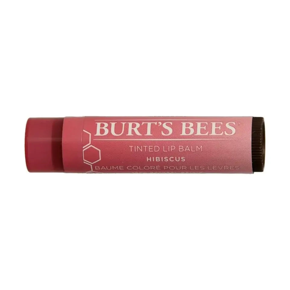 Burts Bees Getinte lippenbalsem Hibiscus 4,3 gram