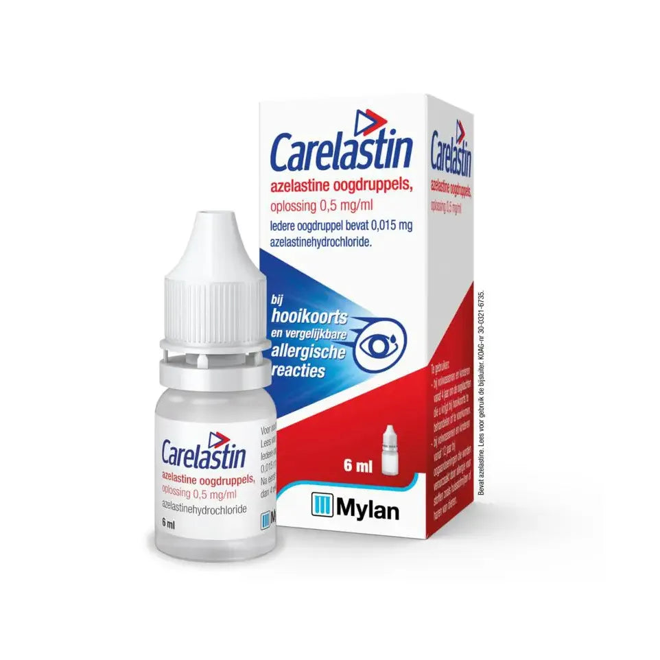 Carelastin Oogdruppels azelastine 6 ml