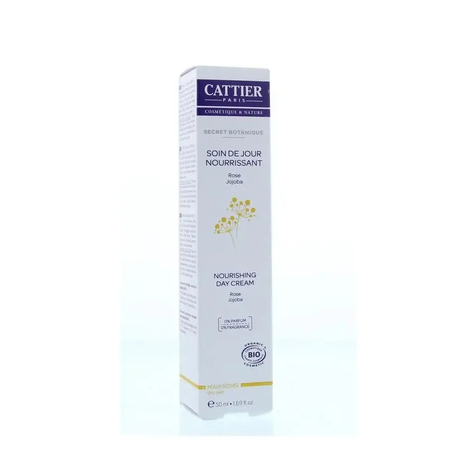 Cattier Dagcreme voedend droge en gevoelige huid 50 ml