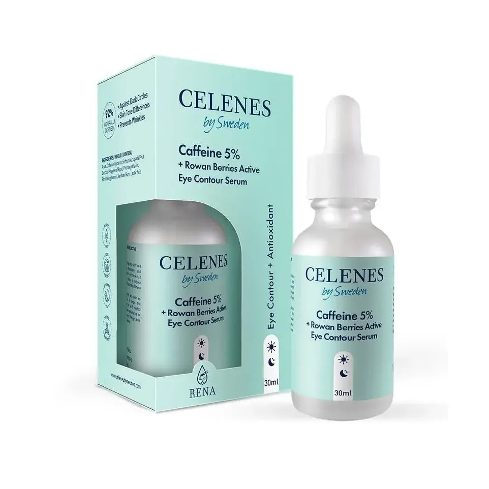Celenes Gezichtsserum Caffeine & Rowan berries 30 ml