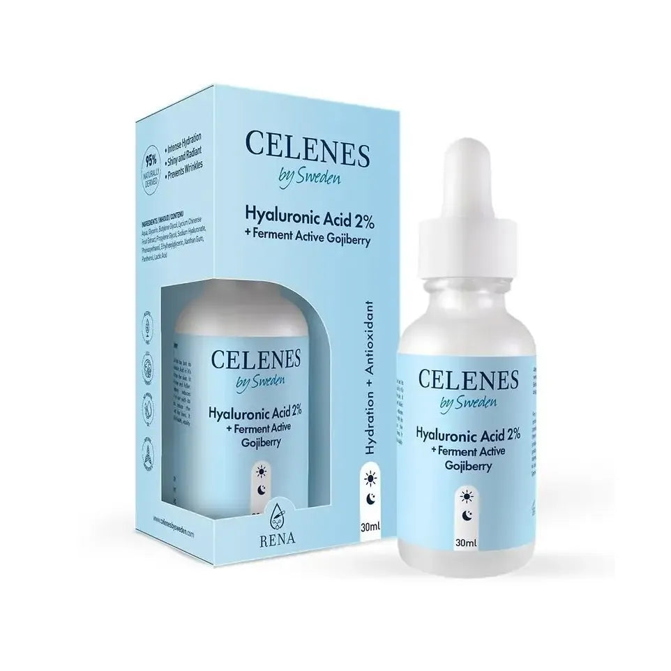 Celenes Gezichtsserum Hyaluronic acid & Gojiberry 30 ml